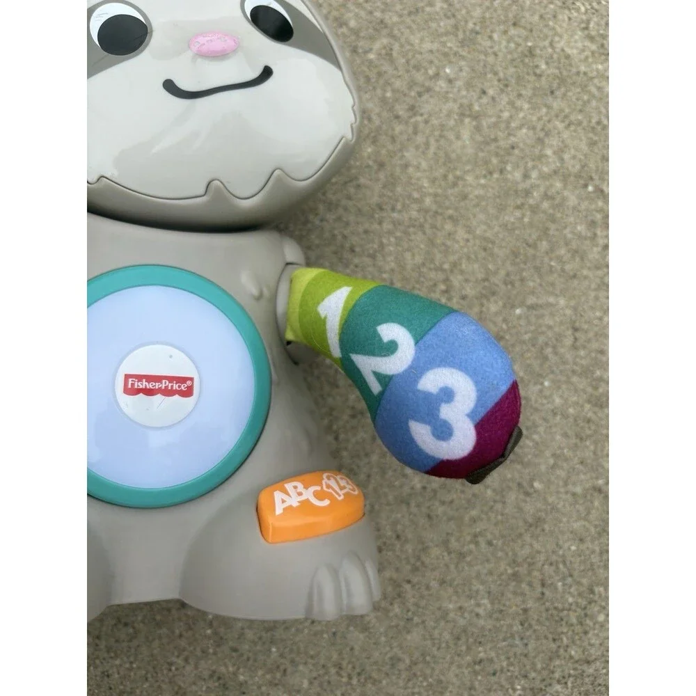 Fisher-Price Linkimals Interactive Baby Toy Smooth Moves Sloth Learning Works